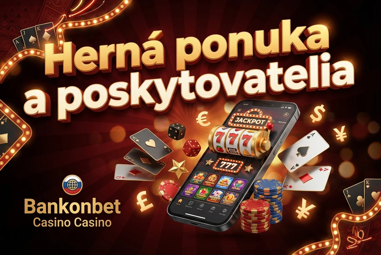 Herná ponuka a poskytovatelia